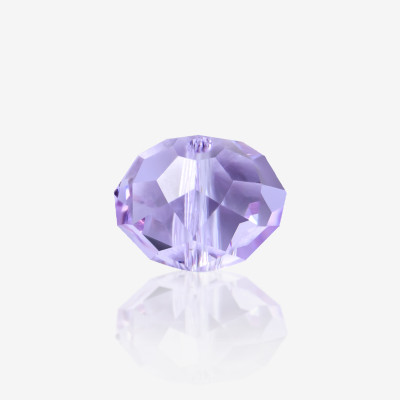 Abacus through-hole beads | K9 Glass, fancy stone | jewelry accessories | crystal | rhinestones