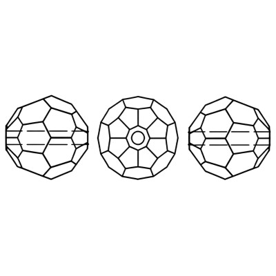 Earth Bead Hole Stone | K9 Glass, fancy stone | jewelry accessories | crystal | rhinestones