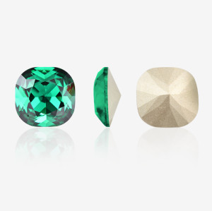 Pointed bottom fat square  | K9 Glass, fancy stone | jewelry accessories | crystal | rhinestones