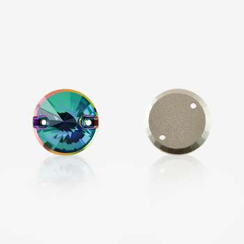Satellite 2 holes stones | K9 Glass, fancy stone | jewelry accessories | crystal | rhinestones