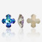 cross pointed bottom diamond | K9 Glass, fancy stone | jewelry accessorie | crystal | rhinestone