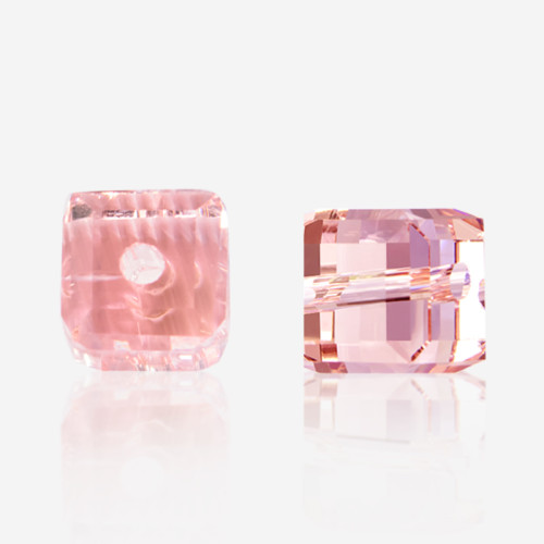 Square through hole beads | K9 Glass, fancy stone | jewelry accessories | crystal | rhinestones