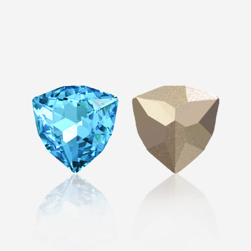 Tiger head pointed bottom stone| K9 Glass, fancy stone | jewelry accessories | crystal | rhinestones