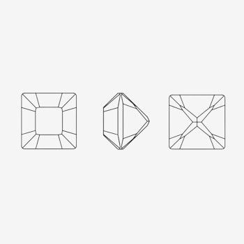 Square pointed bottom  | K9 Glass, fancy stone | jewelry accessorie | crystal | rhinestone