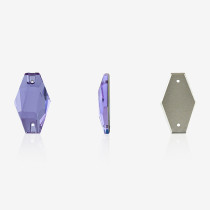 vase two holes stones | K9 Glass, fancy stone | jewelry accessories | crystal | rhinestones