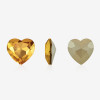 Pointed Heart | K9 Glass, fancy stone | jewelry accessorie | crystal | rhinestone