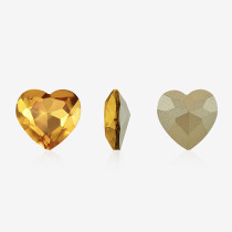 Pointed Heart | K9 Glass, fancy stone | jewelry accessorie | crystal | rhinestone