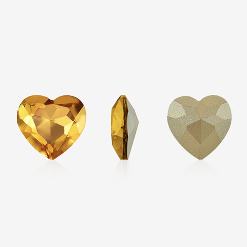 Pointed Heart | K9 Glass, fancy stone | jewelry accessorie | crystal | rhinestone