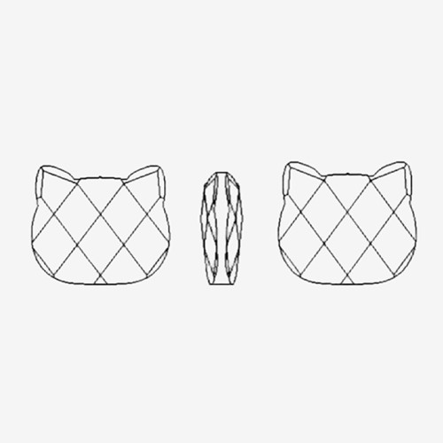 Tiger Fancy Stone | K9 Glass, fancy stone | jewelry accessorie | crystal | rhinestone