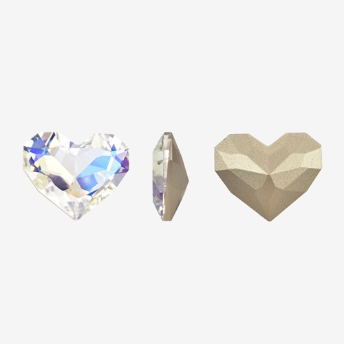 Heart-shaped decorative stones  | K9 Glass, fancy stone | jewelry accessorie | crystal | rhinestone