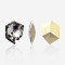 Pointed-bottom ice cube gemstone | K9 Glass, fancy stone | jewelry accessorie | crystal | rhinestone