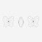 Butterfly-shaped Pointed-Back Gemstone| K9 Glass, fancy stone | jewelry accessorie | crystal | rhinestone