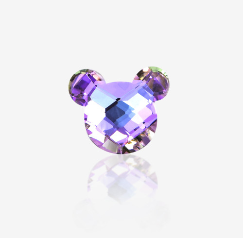 Elf Mouse Shaped Pointed-Back Stone| K9 Glass, fancy stone | jewelry accessorie | crystal | rhinestone