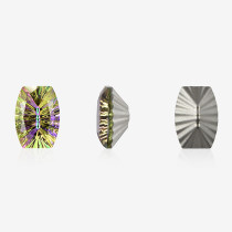 Rectangle with Rounded Corners Millennium Cut Style B | K9 Glass, fancy stone | jewelry accessorie | crystal | rhinestone