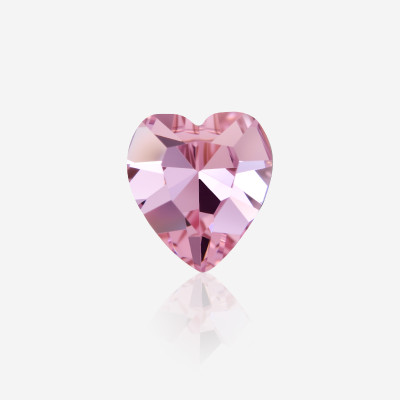 Pointed bottom heart | K9 Glass, fancy stone | jewelry accessorie | crystal | rhinestone