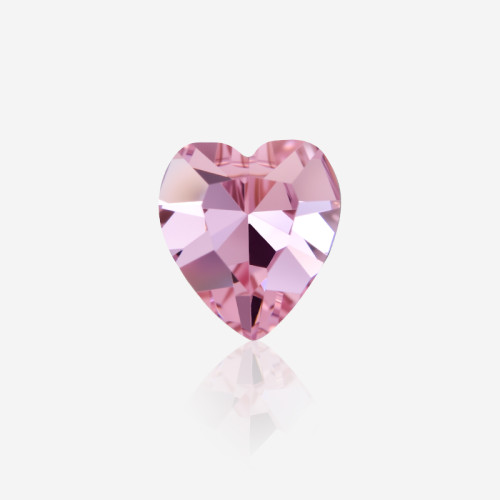 Pointed bottom heart | K9 Glass, fancy stone | jewelry accessorie | crystal | rhinestone