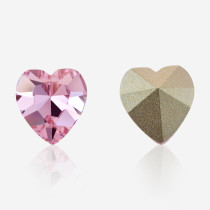 Pointed bottom heart | K9 Glass, fancy stone | jewelry accessorie | crystal | rhinestone