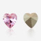 Pointed bottom heart | K9 Glass, fancy stone | jewelry accessorie | crystal | rhinestone