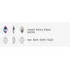 Lemon Fancy Stone | K9 Glass, fancy stone | jewelry accessorie | crystal | rhinestone