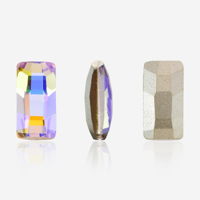 Pure Baguette Fancy Stone| K9 Glass, fancy stone | jewelry accessorie | crystal | rhinestone
