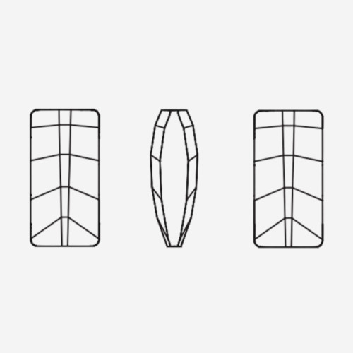 Pure Baguette Fancy Stone| K9 Glass, fancy stone | jewelry accessorie | crystal | rhinestone