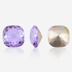 Squircle Lotus Carving| K9 Glass, fancy stone | jewelry accessorie | crystal | rhinestone