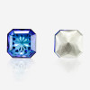 Octagonal Square Lotus Carving | K9 Glass, fancy stone | jewelry accessorie | crystal | rhinestone