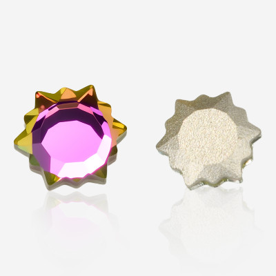 Hexagon Magic Mirror| K9 Glass, fancy stone | jewelry accessorie | crystal | rhinestone
