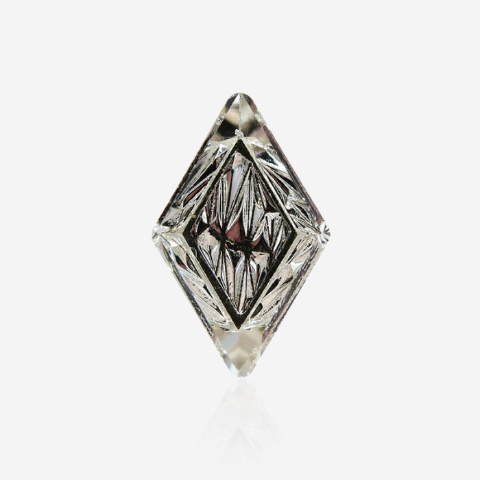 Rectangle Relievo| K9 Glass, fancy stone | jewelry accessorie | crystal | rhinestone