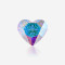 Heart Arc Carving| K9 Glass, fancy stone | jewelry accessorie | crystal | rhinestone