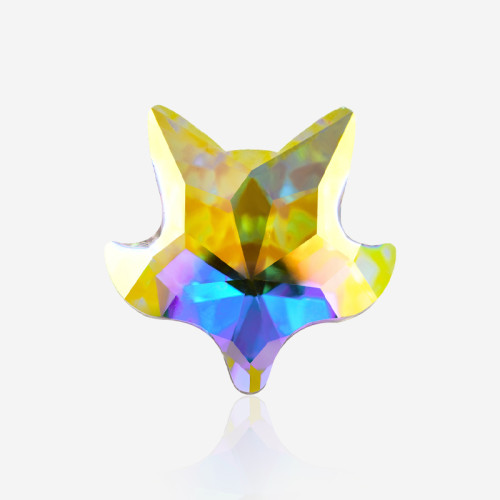 Fox Fncy Stone| K9 Glass, fancy stone | jewelry accessorie | crystal | rhinestone
