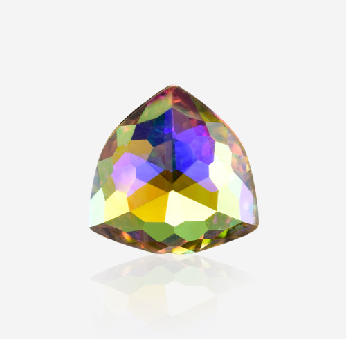 Triangles Dome| K9 Glass, fancy stone | jewelry accessorie | crystal | rhinestone