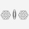 Hexagonal Bauhinia flower| K9 Glass, fancy stone | jewelry accessorie | crystal | rhinestone