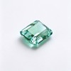 Mint Green Sapphire | Durable Gemstone | Lab-Created, Square Asscher Cut, 12x12mm, Mint Green | Rings, Pendants, Custom Jewelry