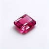 Hot Pink Sapphire | Durable Gemstone | Lab-Created Corundum, Square Asscher Cut, 12x12mm, Hot Pink | Rings, Pendants, Custom Jewelry