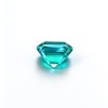 Mint Green Sapphire Gemstone, Lab-Created, 12mm Square Asscher Cut, Loose Green Sapphire for Custom Rings, Pendants and Jewelry Making