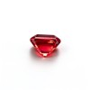 Lab Grown Ruby Gemstone, 12x12mm Square Asscher Cut, Loose Red Ruby for Custom Rings, Pendants and Jewelry Making