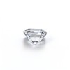 White Sapphire | Durable Gemstone | Lab-Created, Square Asscher Cut, 14x14mm, White | Rings, Pendants, Custom Jewelry