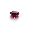 Lab Grown Ruby Gemstone, 12x12mm Square Asscher Cut, Loose Red Ruby for Custom Rings, Pendants and Jewelry Making
