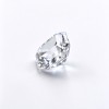 White Sapphire | Durable Gemstone | Lab-Created, Square Asscher Cut, 14x14mm, White | Rings, Pendants, Custom Jewelry