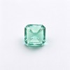 Mint Green Sapphire | Durable Gemstone | Lab-Created, Square Asscher Cut, 12x12mm, Mint Green | Rings, Pendants, Custom Jewelry