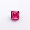 Hot Pink Sapphire | Durable Gemstone | Lab-Created Corundum, Square Asscher Cut, 12x12mm, Hot Pink | Rings, Pendants, Custom Jewelry