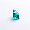 Paraiba Color Gemstone, Lab-Created, 10x10mm Square Princess Cut, Blue Green Loose Stone for Custom Rings, Pendants and Jewelry Making
