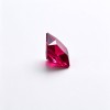 Rubellite Tourmaline Gemstone, Lab-Created, 10x10mm Square Princess Cut, Loose Pink Red Stone for Custom Rings and Jewelry Making