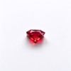 Ruby Gemstone, Lab-Created, 10x10mm Square Princess Cut, Loose Red Ruby for Custom Rings, Pendants and Jewelry Making