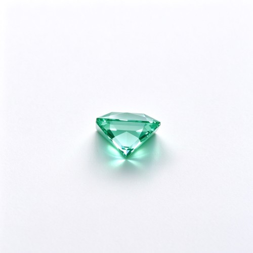 Mint Green Gemstone, Lab-Created, 10x10mm Square Princess Cut, Loose Green Stone for Custom Rings, Pendants and Jewelry Making