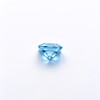 Lab Created Aquamarine Gemstone, 10x10mm Square Princess Cut, Loose Aquamarine for Custom Rings, Pendants and Jewelry Making