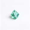Mint Green Gemstone, Lab-Created, 10x10mm Square Princess Cut, Loose Green Stone for Custom Rings, Pendants and Jewelry Making