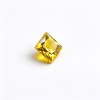 Canary Yellow Gemstone | Vibrant Yellow Gemstone | Lab-Created, Square Princess Cut, 10x10mm, Canary Yellow | Rings, Pendants, Custom Jewelry
