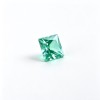 Mint Green Gemstone, Lab-Created, 10x10mm Square Princess Cut, Loose Green Stone for Custom Rings, Pendants and Jewelry Making